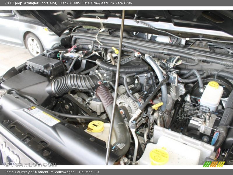 Black / Dark Slate Gray/Medium Slate Gray 2010 Jeep Wrangler Sport 4x4