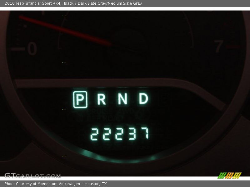 Black / Dark Slate Gray/Medium Slate Gray 2010 Jeep Wrangler Sport 4x4