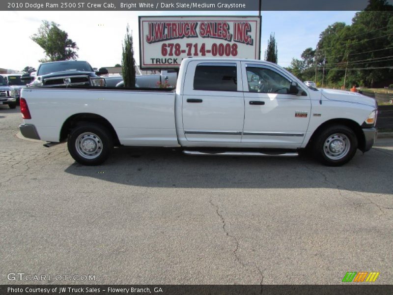 Bright White / Dark Slate/Medium Graystone 2010 Dodge Ram 2500 ST Crew Cab