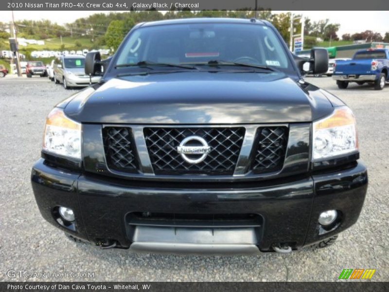Galaxy Black / Charcoal 2010 Nissan Titan PRO-4X Crew Cab 4x4