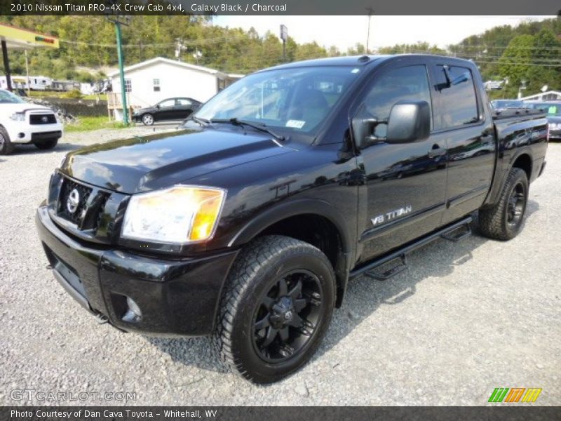 Galaxy Black / Charcoal 2010 Nissan Titan PRO-4X Crew Cab 4x4