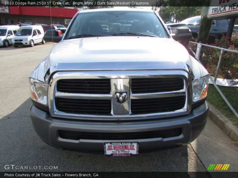 Bright White / Dark Slate/Medium Graystone 2010 Dodge Ram 2500 ST Crew Cab