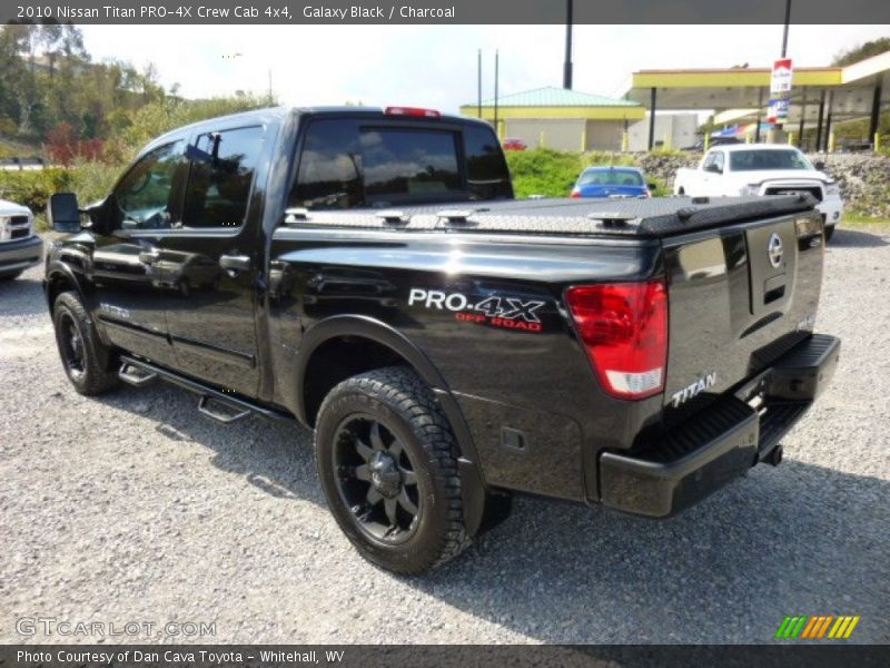 Galaxy Black / Charcoal 2010 Nissan Titan PRO-4X Crew Cab 4x4