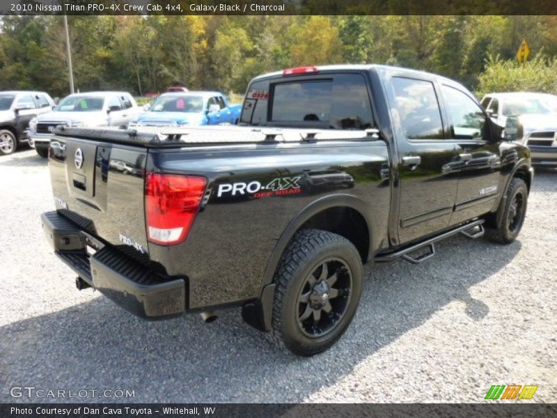 Galaxy Black / Charcoal 2010 Nissan Titan PRO-4X Crew Cab 4x4
