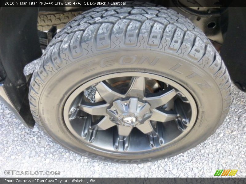 Galaxy Black / Charcoal 2010 Nissan Titan PRO-4X Crew Cab 4x4