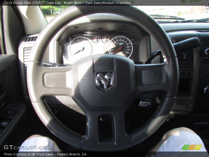 Bright White / Dark Slate/Medium Graystone 2010 Dodge Ram 2500 ST Crew Cab