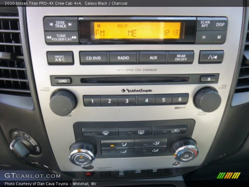 Galaxy Black / Charcoal 2010 Nissan Titan PRO-4X Crew Cab 4x4