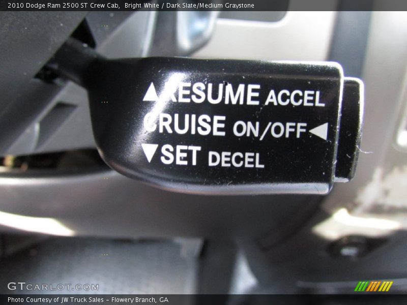 Bright White / Dark Slate/Medium Graystone 2010 Dodge Ram 2500 ST Crew Cab