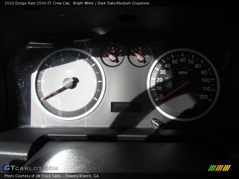 Bright White / Dark Slate/Medium Graystone 2010 Dodge Ram 2500 ST Crew Cab