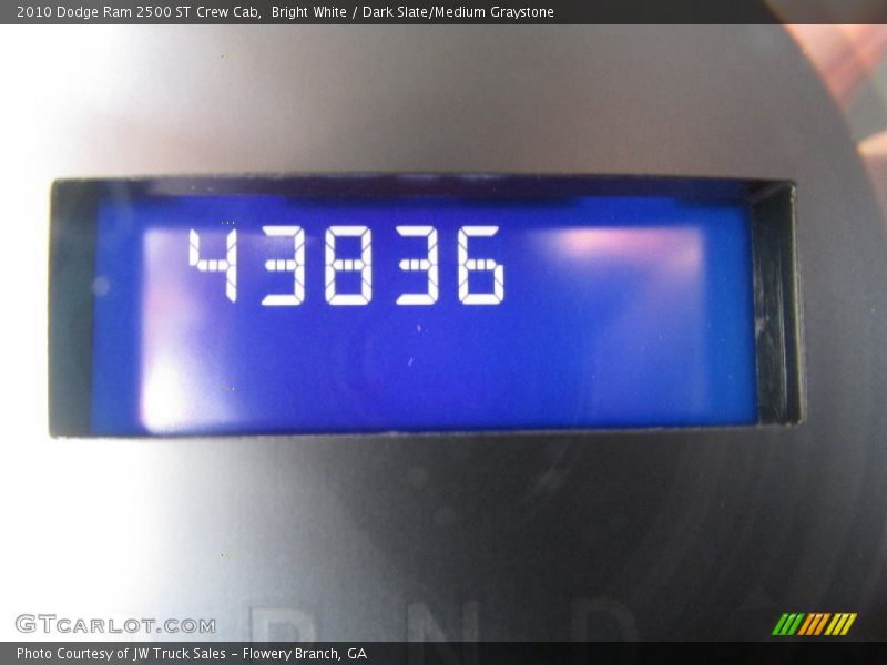Bright White / Dark Slate/Medium Graystone 2010 Dodge Ram 2500 ST Crew Cab