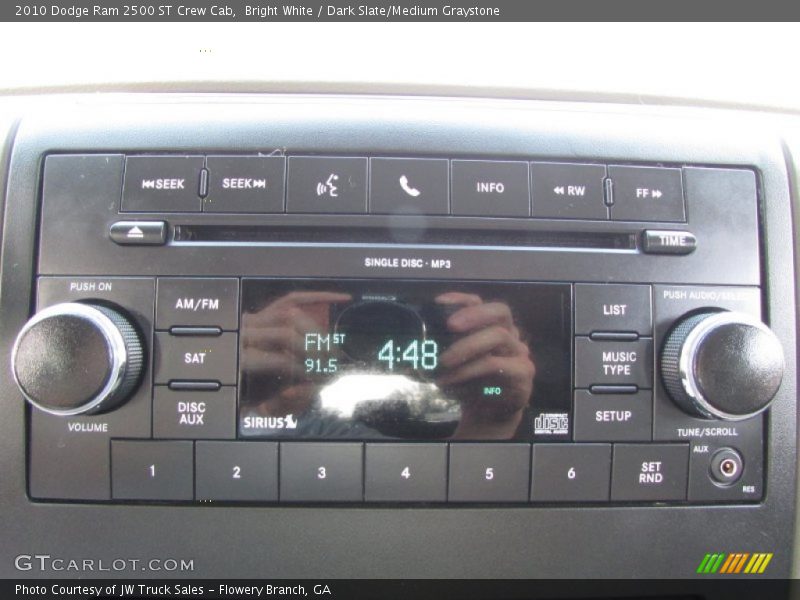 Bright White / Dark Slate/Medium Graystone 2010 Dodge Ram 2500 ST Crew Cab