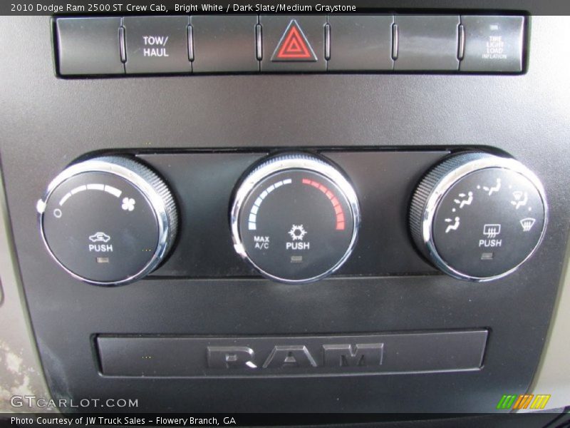 Bright White / Dark Slate/Medium Graystone 2010 Dodge Ram 2500 ST Crew Cab