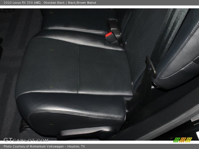Obsidian Black / Black/Brown Walnut 2010 Lexus RX 350 AWD