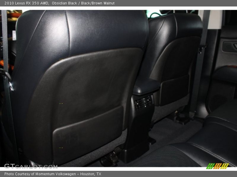 Obsidian Black / Black/Brown Walnut 2010 Lexus RX 350 AWD