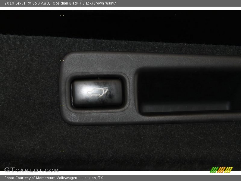 Obsidian Black / Black/Brown Walnut 2010 Lexus RX 350 AWD