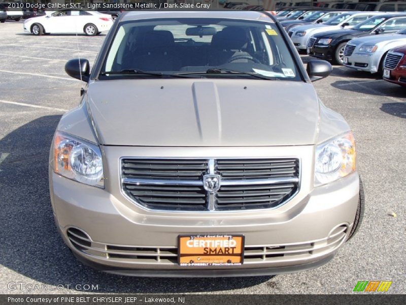 Light Sandstone Metallic / Dark Slate Gray 2010 Dodge Caliber SXT