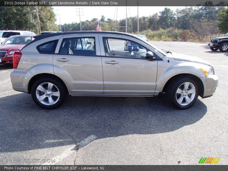 Light Sandstone Metallic / Dark Slate Gray 2010 Dodge Caliber SXT