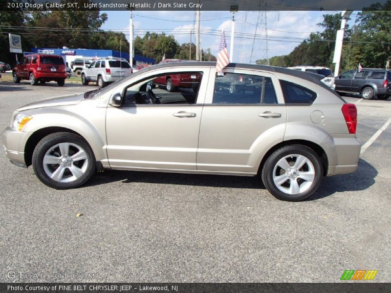 Light Sandstone Metallic / Dark Slate Gray 2010 Dodge Caliber SXT