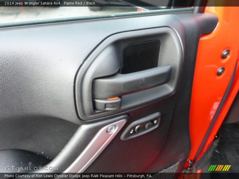 Flame Red / Black 2014 Jeep Wrangler Sahara 4x4