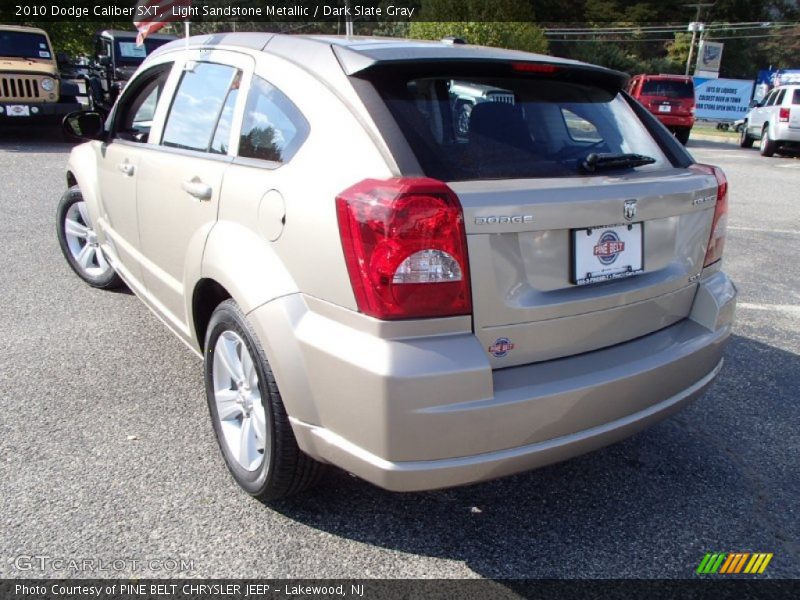 Light Sandstone Metallic / Dark Slate Gray 2010 Dodge Caliber SXT