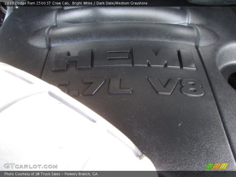 Bright White / Dark Slate/Medium Graystone 2010 Dodge Ram 2500 ST Crew Cab