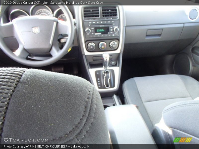 Light Sandstone Metallic / Dark Slate Gray 2010 Dodge Caliber SXT