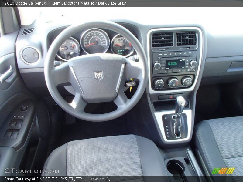 Light Sandstone Metallic / Dark Slate Gray 2010 Dodge Caliber SXT