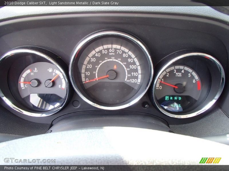 Light Sandstone Metallic / Dark Slate Gray 2010 Dodge Caliber SXT