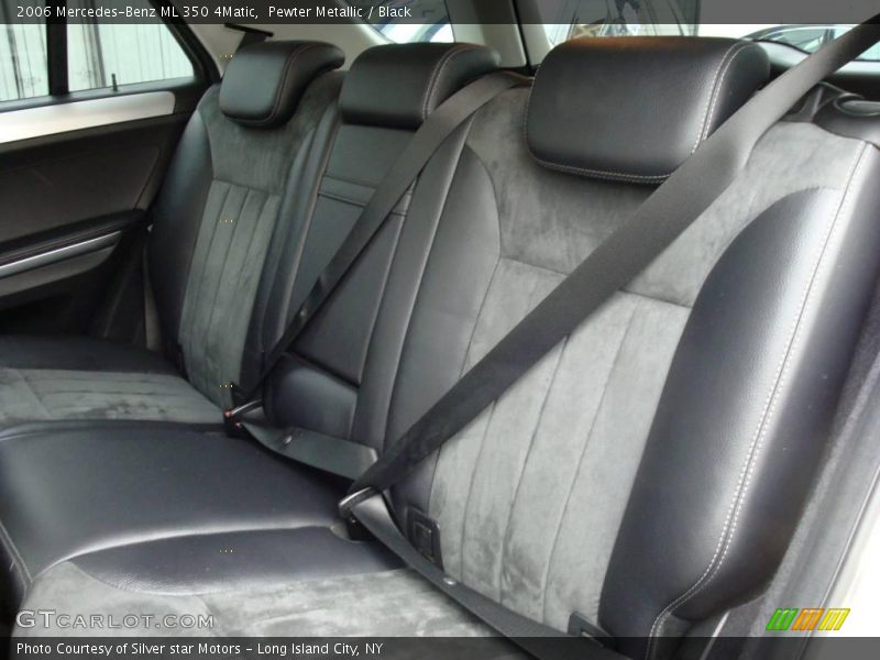 Pewter Metallic / Black 2006 Mercedes-Benz ML 350 4Matic