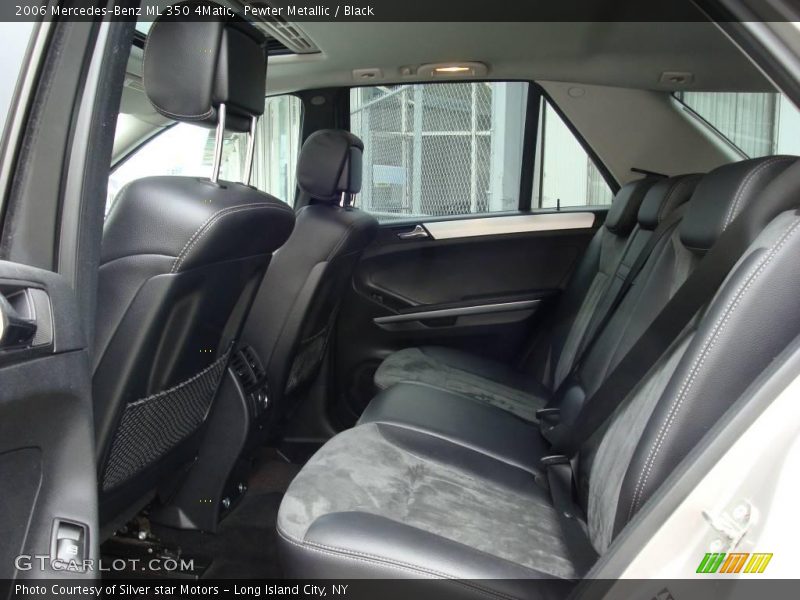 Pewter Metallic / Black 2006 Mercedes-Benz ML 350 4Matic