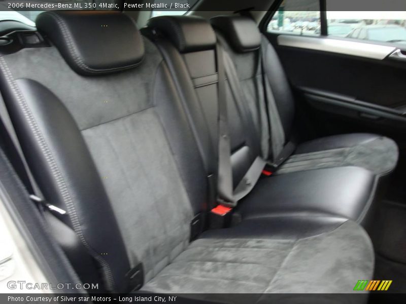 Pewter Metallic / Black 2006 Mercedes-Benz ML 350 4Matic