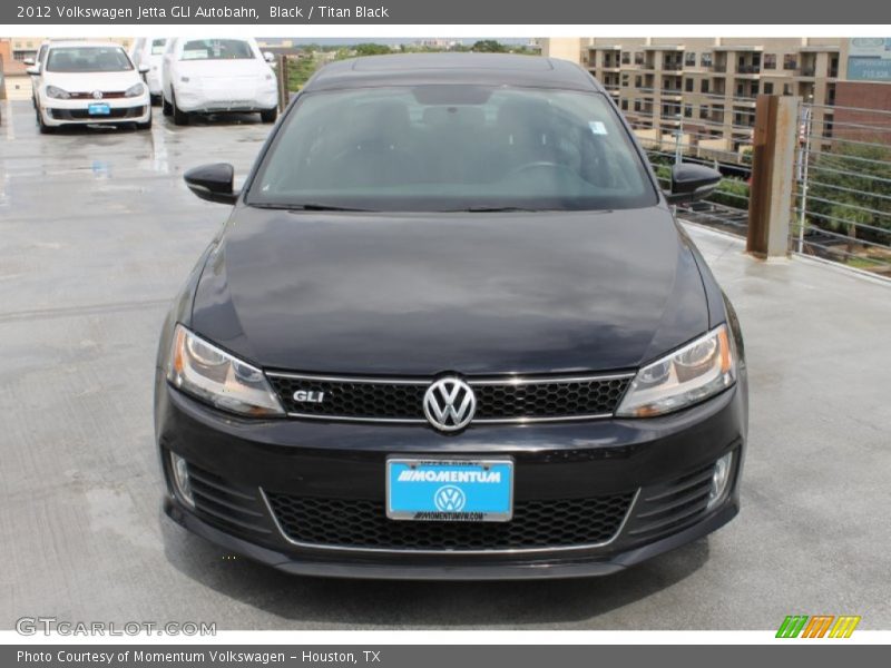 Black / Titan Black 2012 Volkswagen Jetta GLI Autobahn