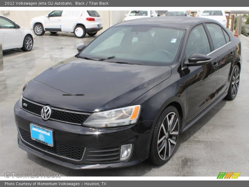 Black / Titan Black 2012 Volkswagen Jetta GLI Autobahn