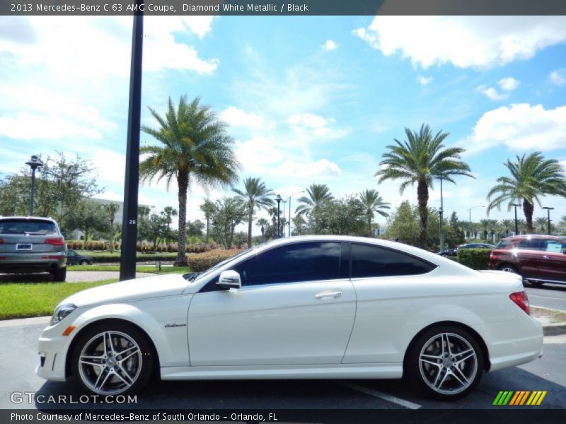  2013 C 63 AMG Coupe Diamond White Metallic