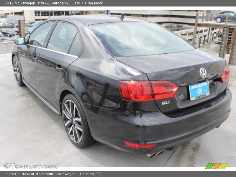 Black / Titan Black 2012 Volkswagen Jetta GLI Autobahn