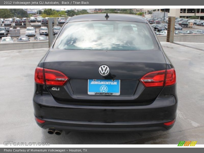 Black / Titan Black 2012 Volkswagen Jetta GLI Autobahn