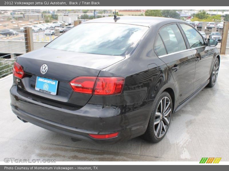 Black / Titan Black 2012 Volkswagen Jetta GLI Autobahn