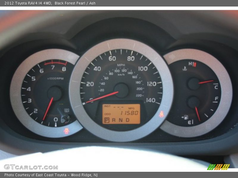 Black Forest Pearl / Ash 2012 Toyota RAV4 I4 4WD