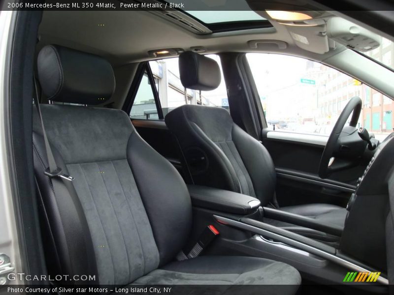 Pewter Metallic / Black 2006 Mercedes-Benz ML 350 4Matic