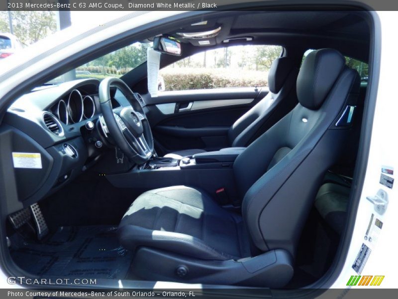  2013 C 63 AMG Coupe Black Interior