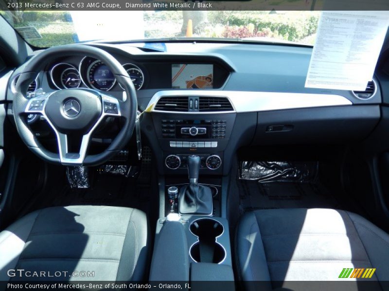 Dashboard of 2013 C 63 AMG Coupe