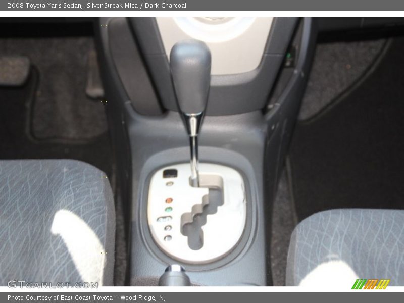 Silver Streak Mica / Dark Charcoal 2008 Toyota Yaris Sedan