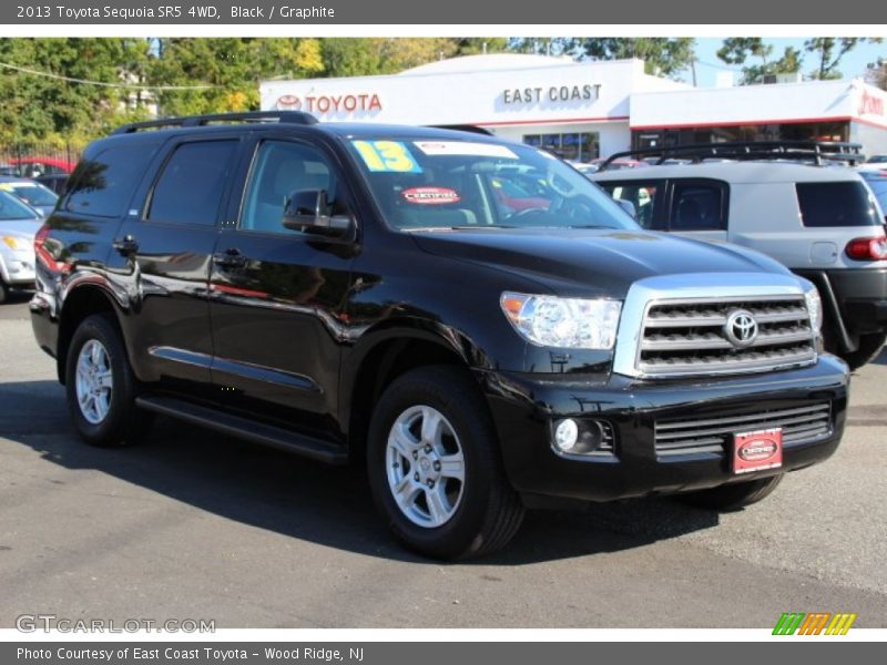 Black / Graphite 2013 Toyota Sequoia SR5 4WD