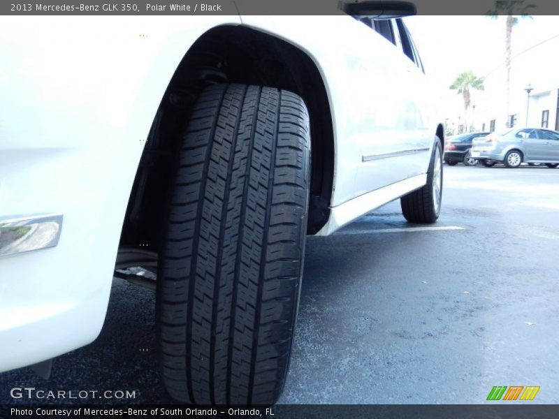 Polar White / Black 2013 Mercedes-Benz GLK 350