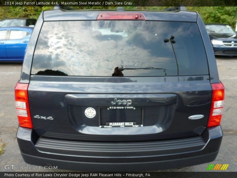 Maximum Steel Metallic / Dark Slate Gray 2014 Jeep Patriot Latitude 4x4