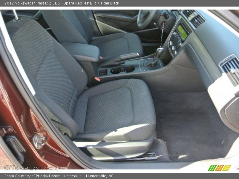 Opera Red Metallic / Titan Black 2012 Volkswagen Passat 2.5L S