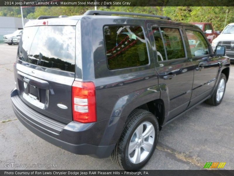 Maximum Steel Metallic / Dark Slate Gray 2014 Jeep Patriot Latitude 4x4
