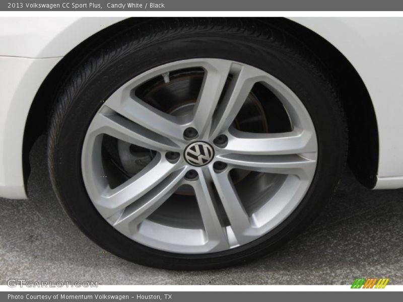 Candy White / Black 2013 Volkswagen CC Sport Plus