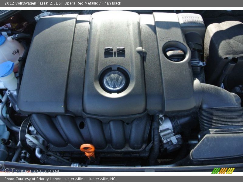 Opera Red Metallic / Titan Black 2012 Volkswagen Passat 2.5L S
