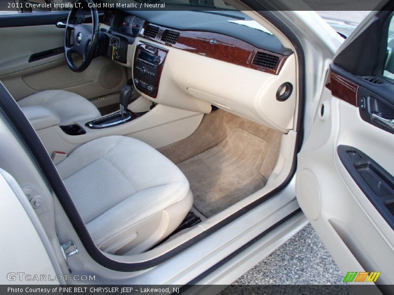 Gold Mist Metallic / Neutral 2011 Chevrolet Impala LT